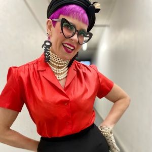 Vintage Valentine Blouse